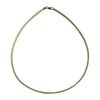 Sterling Silver Omega 3mm Necklace Chain Italian Italy Solid .925 Jewelry