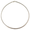 Sterling Silver Omega 4mm Necklace Chain Italian Italy Solid .925 Jewelry