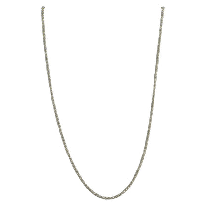 Sterling Silver Popcorn 180 1.3mm Necklace Chain Italian Italy Solid .925