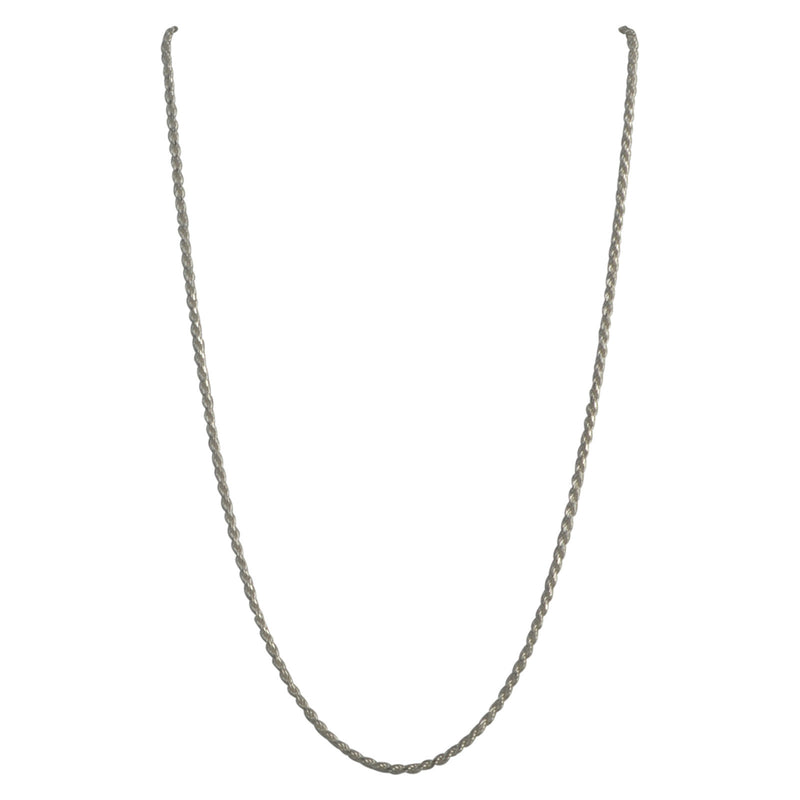 Sterling Silver Diamond Cut Rope 035 1.5mm Bracelet Chain Italian .925 Jewelry