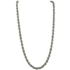 Sterling Silver Diamond Cut Rope 100 5mm Bracelet Chain Italian .925 Jewelry