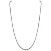 Sterling Silver Round Snake 050 2mm Necklace Chain Italian Italy Solid .925